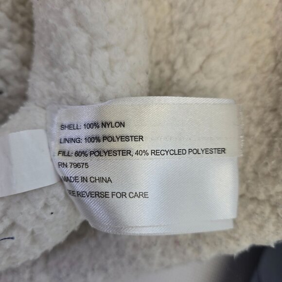 Michael Michael Kors Hooded Sherpa Lined Full Zip Puffer Jacket Size Girl's 10/1 - Picture 7 of 8